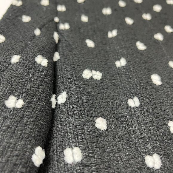 Don Caster Silk Polka Dot Jacket Womens 6 Professional Office Preppy Mature Boxy - Picture 2 of 12